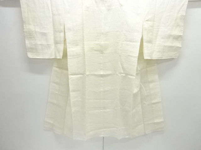 JAPANESE KIMONO / ANTIQUE HONMA OPENWORK CHRYSANTHEMUM PATTERN JUBAN